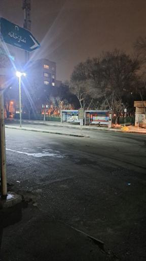 عکس پایانه ولیعصر تخلیه