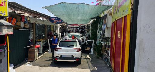 عکس تزئینات اتومبیل برادران رودکی 