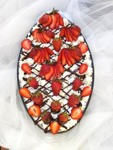 عکس کیک خانگی نوتلا