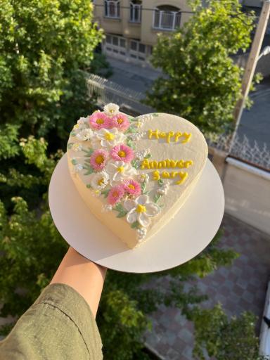 عکس کیک خانگی نوتلا