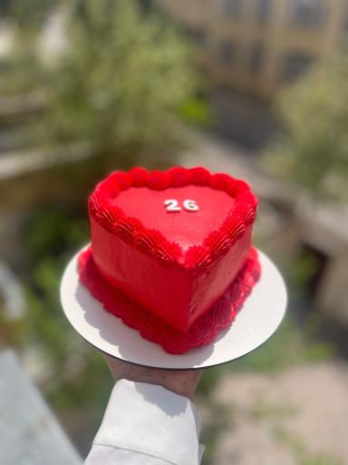 عکس کیک خانگی نوتلا