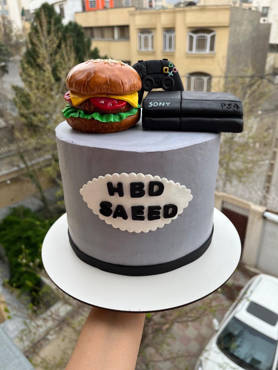 عکس کیک خانگی نوتلا