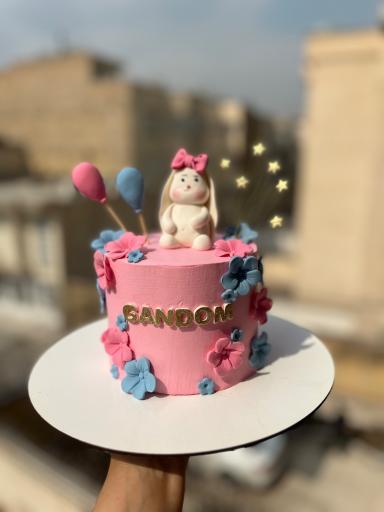 عکس کیک خانگی نوتلا