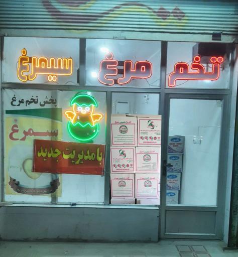 عکس پخش تخم مرغ سیمرغ