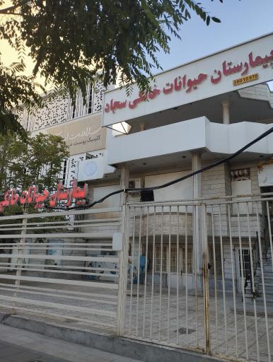 عکس بیمارستان حیوانات خانگی سجاد