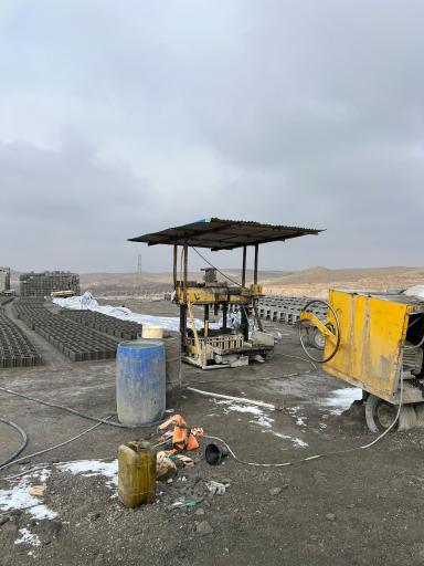 عکس کارگاه تیرچه و بلوک محمدزاده