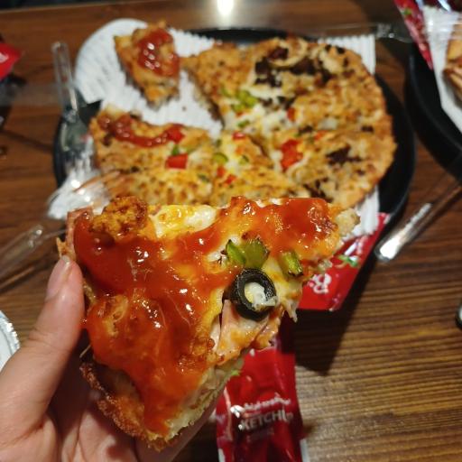 عکس پیتزا سیب