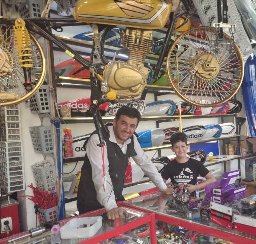 عکس لوازم یدکی موتورسیکلت بهشتی 