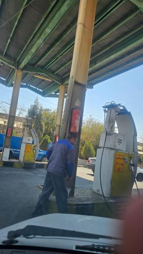 عکس پمپ گاز CNG شاطره