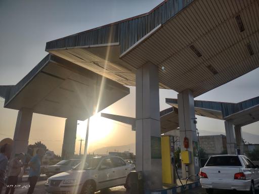 عکس پمپ گاز CNG منجیل