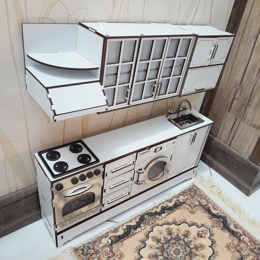 عکس کارگاه کوچولوسازی مبلمان باربی