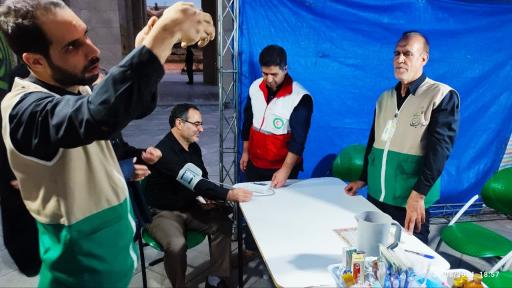 عکس موکب امام رضا علیه السلام ویژه ایام اربعین حسینی