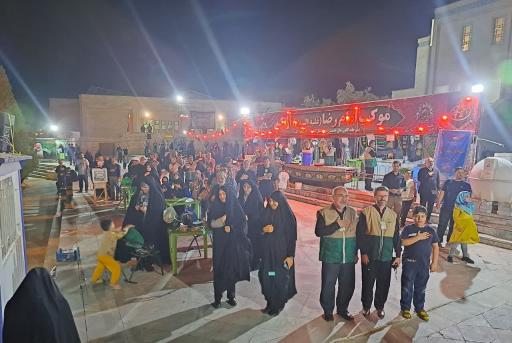 عکس موکب امام رضا علیه السلام ویژه ایام اربعین حسینی