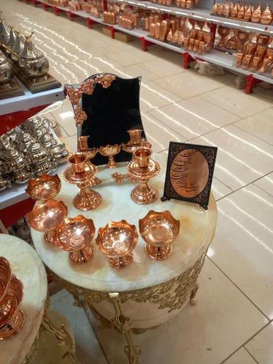 عکس ظروف مس زنجان