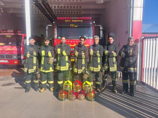 عکس ایستگاه آتش نشانی شماره 21