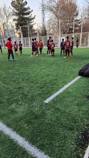 عکس زمین چمن رسالت