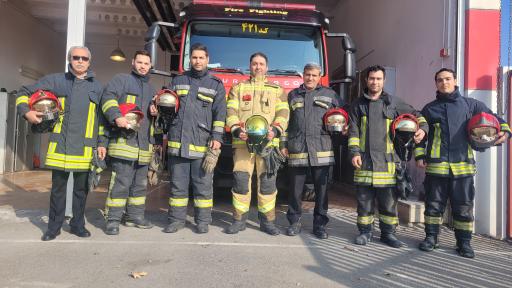 عکس ایستگاه آتش نشانی شماره 21