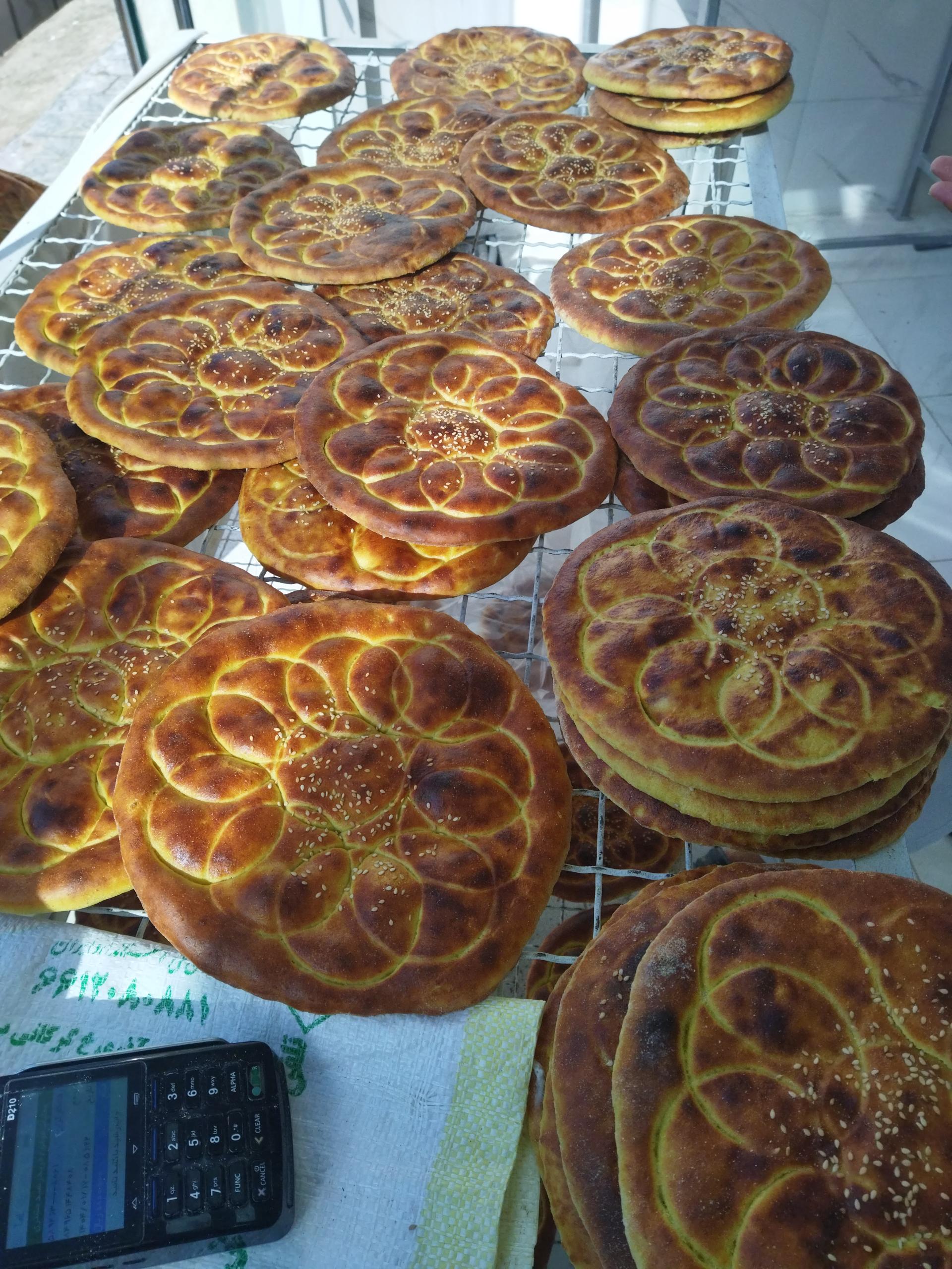 عکس نانوایی بربری گندم