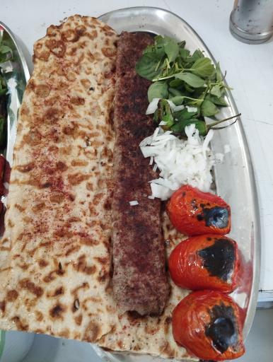 عکس کباب بناب ساطوری نگین آذربایجان