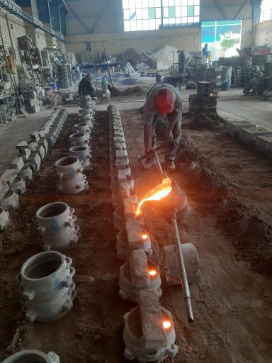 عکس ذوب فلزات کرمی