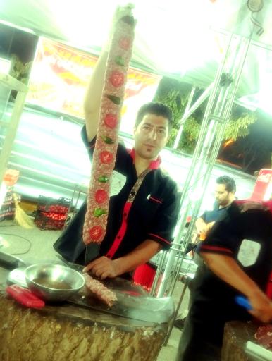 عکس کباب بناب ساطوری نگین آذربایجان