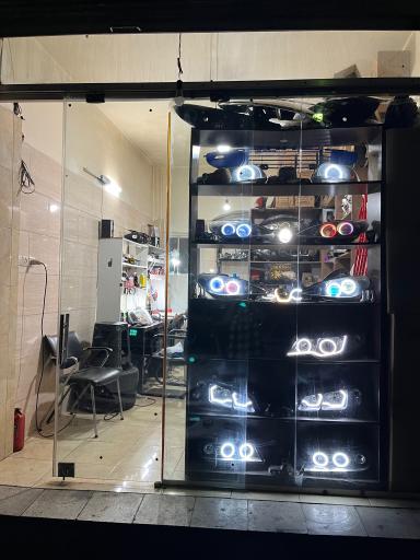 عکس چراغ اسپرت اتومبیل