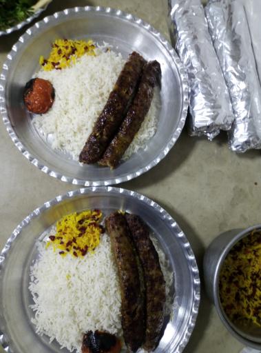 عکس کره کباب و قابلی پلو مهربانو 