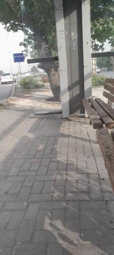 عکس انتهای بلوار مهدیه