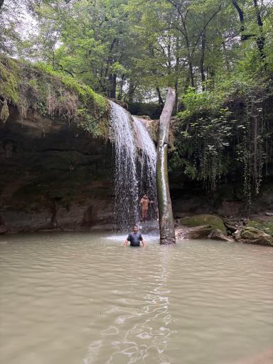 عکس آبشار هفتگانه تیرکن