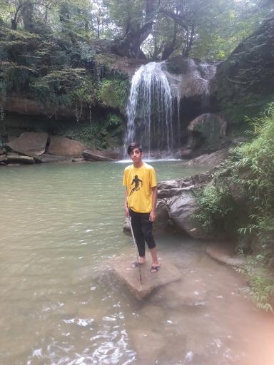 عکس آبشار هفتگانه تیرکن