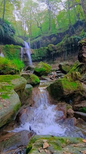 عکس آبشار هفتگانه تیرکن