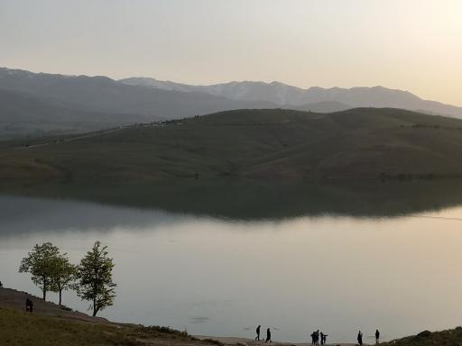 عکس دریاچه سد اکباتان