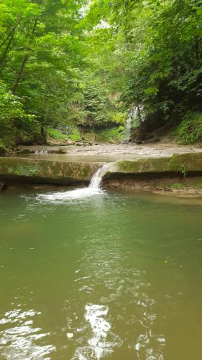 عکس آبشار هفتگانه تیرکن