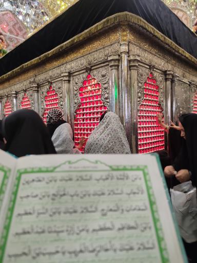 عکس مرقد حضرت حمزه بن موسی الکاظم (ع)