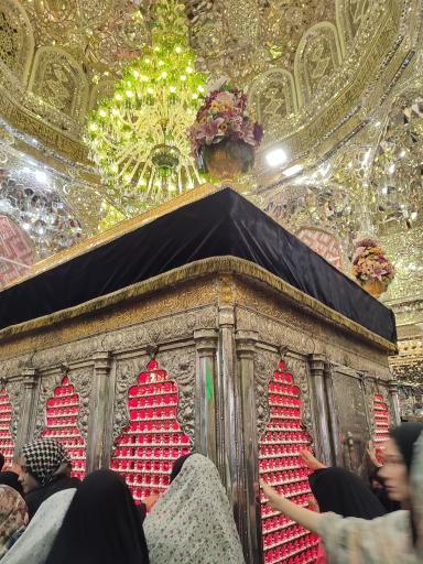 عکس مرقد حضرت حمزه بن موسی الکاظم (ع)