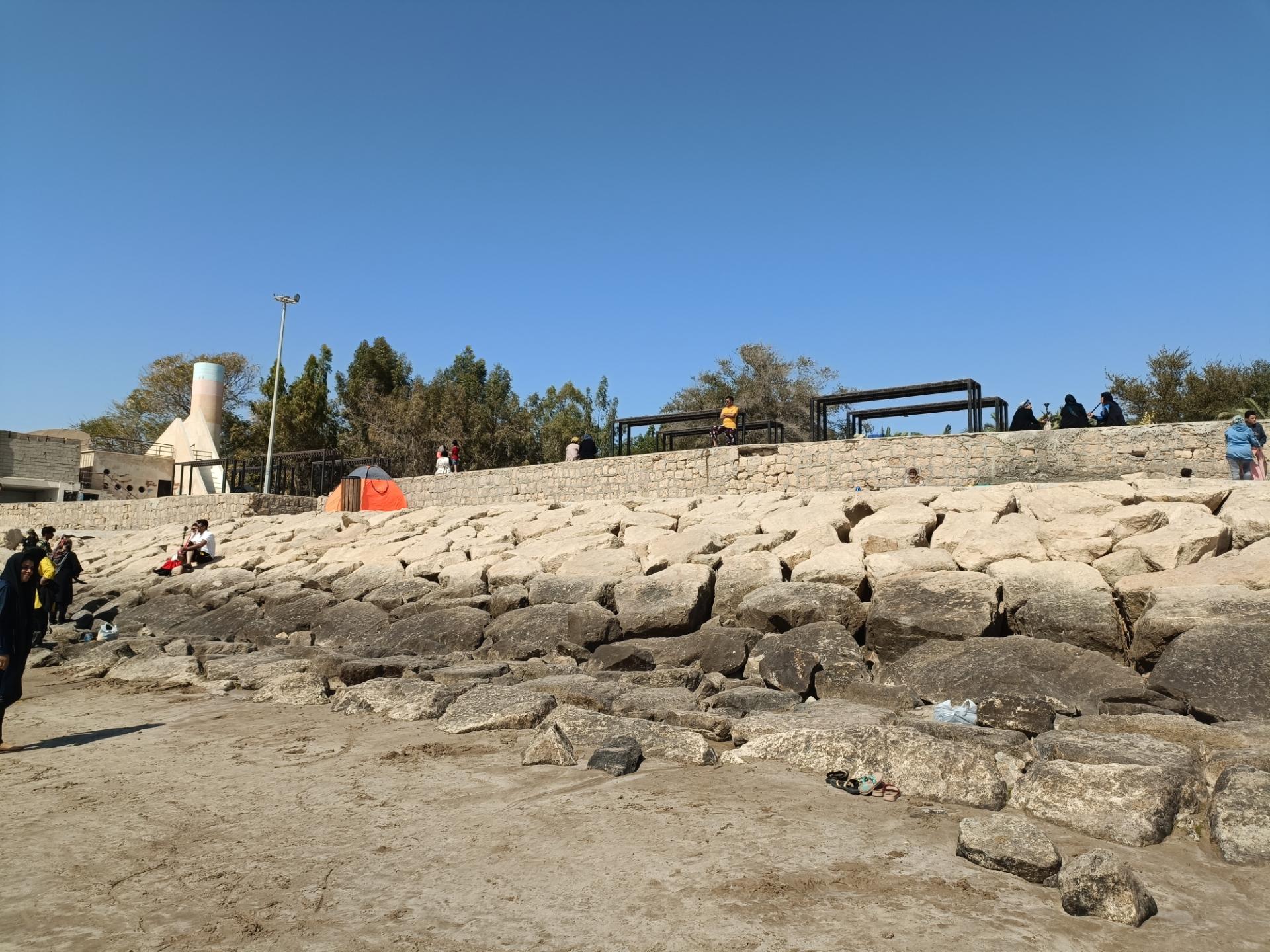 عکس ساحل پارک دانشجو بوشهر