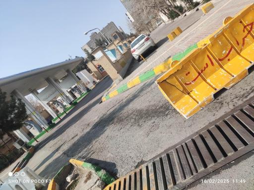 عکس پمپ گاز CNG حافظ