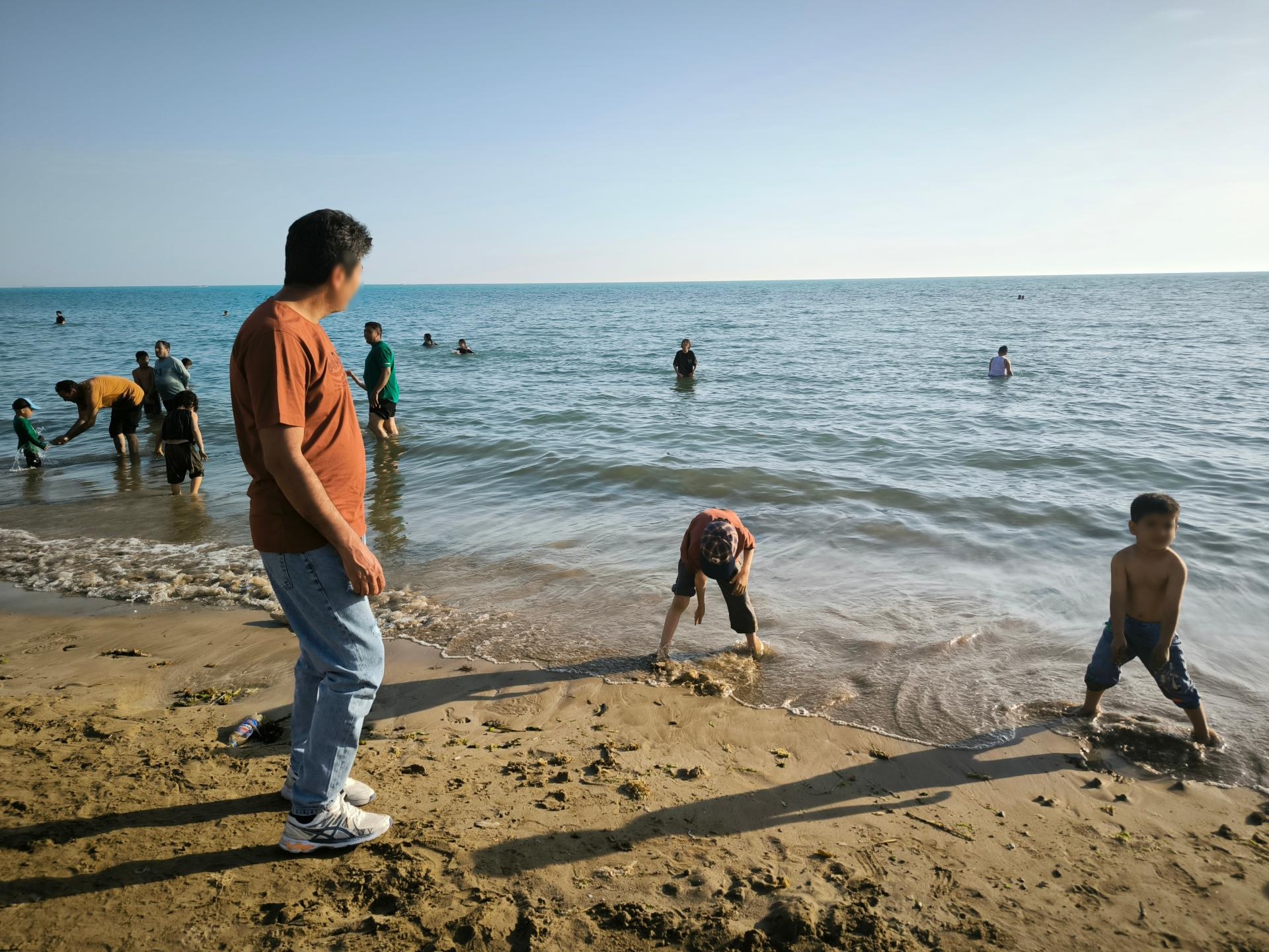 عکس ساحل پارک دانشجو بوشهر