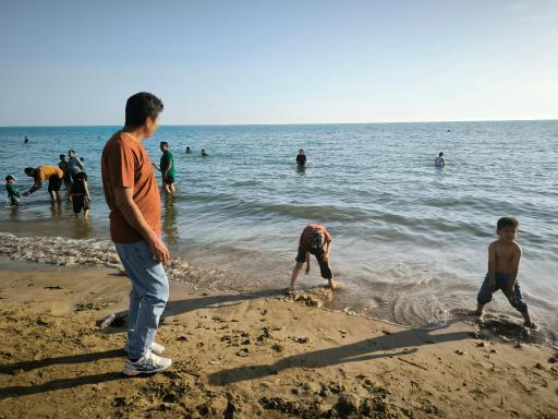 عکس ساحل پارک دانشجو بوشهر
