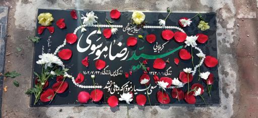 عکس مزار سید رضا موسوی