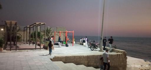 عکس ساحل پارک دانشجو بوشهر
