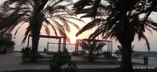 عکس ساحل پارک دانشجو بوشهر