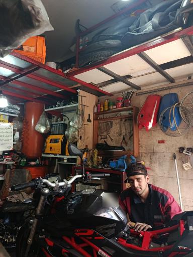 عکس موتورسازی سید امیر