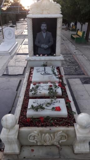 عکس مزار علی انصاریان