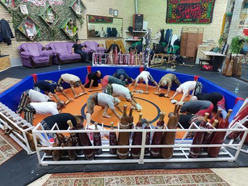 عکس زورخانه شهید طوقانی