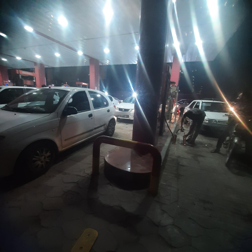 عکس پمپ بنزین کعبی