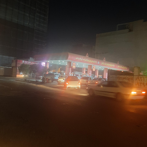 عکس پمپ بنزین کعبی