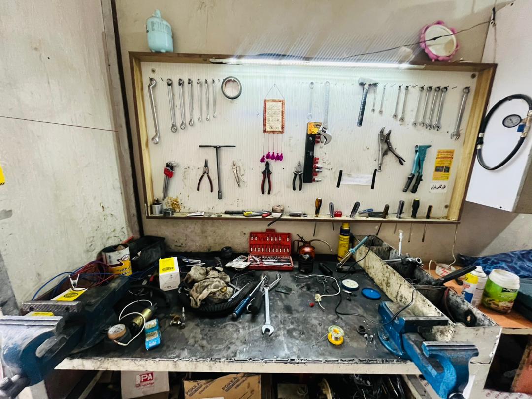 عکس باطری سازی مصطفی 