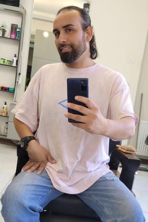 عکس پیرایش ابی شریفی