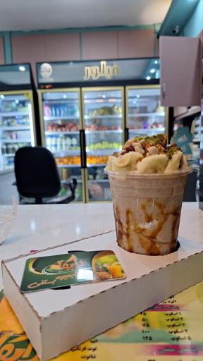 عکس آبمیوه بستنی رایکا